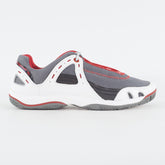 Womens Timberland Ox 27640 White / Grey Leather Fabric Lace Up Sporting Shoes